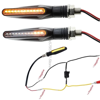 

decoder 100% LED Motorcycle Turn signals light For Suzuki Intruder Accessories Cg125 Tail Light T Max 530 Led Honda Cbr600 F3