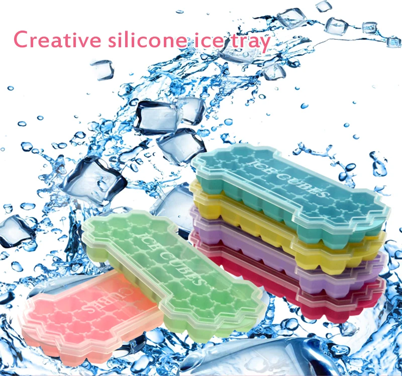 Ледяной куб лоток летняя сотовая форма ледяной 26 сетка формы контейнеры для