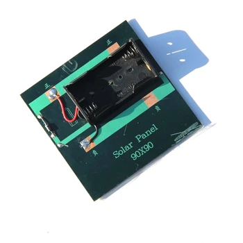 

New 1W 4V Rechargeable AA Battery Solar Cell Charger With Base For 2xAA Batteries Charging Directly