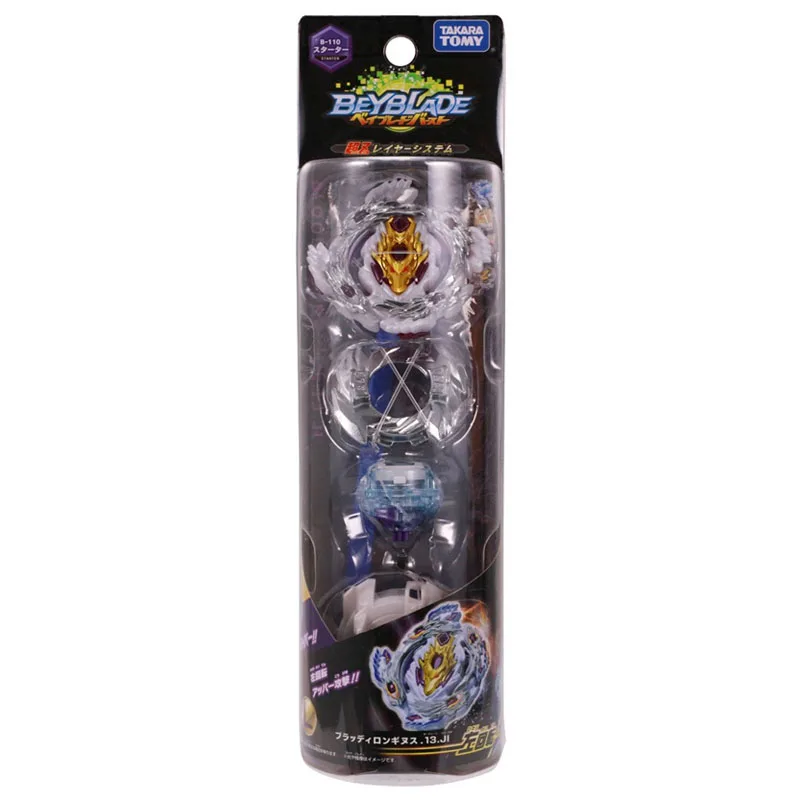 Takara Tomy Beyblade Burst Металл Fusion волчок игрушки Детские подарки Toupie атака пакет с пусковым устройством GT B-110