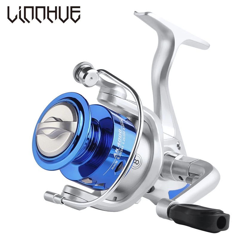 5.2：1 Spinning Reel Light Weight Fishing Reel L /R Hand With Powerful Drag Tool 