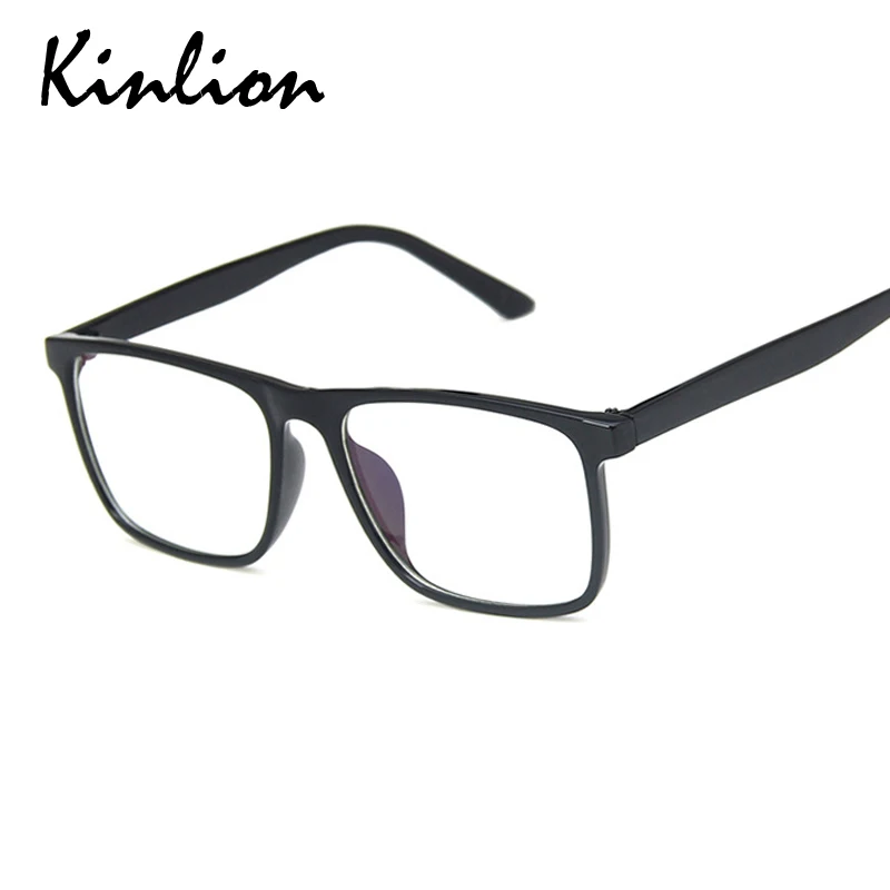 Kinlion, классические квадратные очки, оправа для мужчин и женщин, люксовый бренд, Прямоугольная оправа для мужчин, s очки, оправа в стиле ретро, прозрачная оправа для очков по рецепту