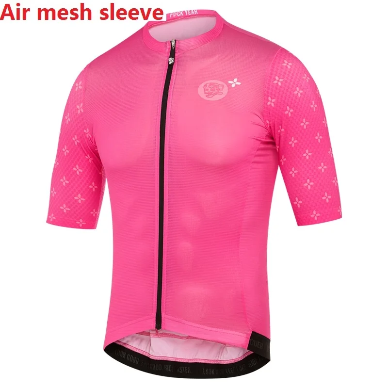 ATTAQUER, короткий рукав, Велоспорт, Джерси, воздушная сетка, с рукавами, велосипедная рубашка, супер дышащая, для езды на велосипеде, одежда, Ademend fietsshirt - Цвет: 3