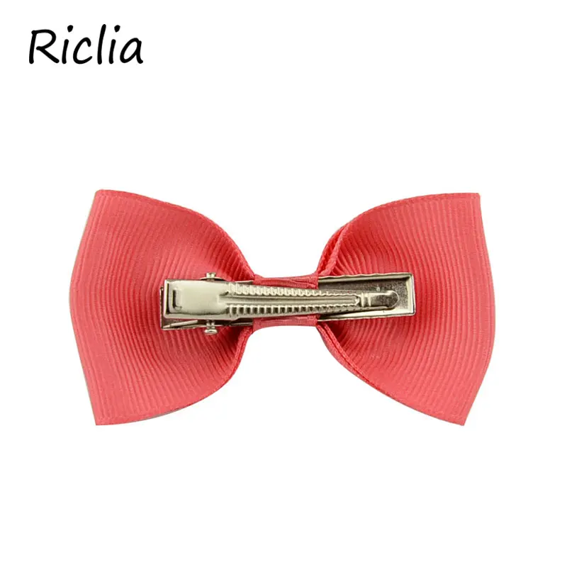 Riclia/20 шт./партия маленькие детские заколки для волос однотонные милые аксессуары
