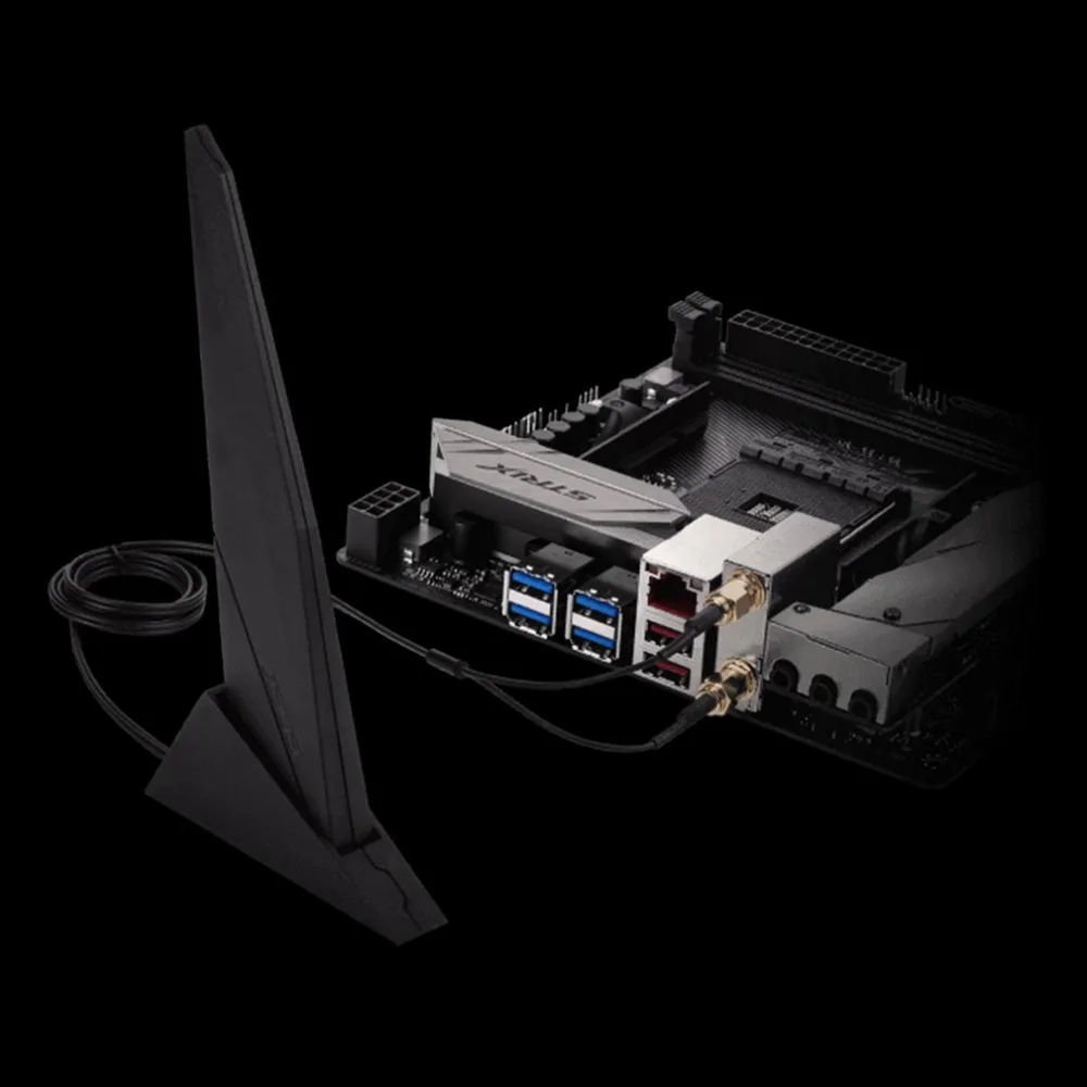 ROG STRIX X370-I GAMING X370 материнская плата для игровых плееров кантри ITX Small Dual M.2 материнская плата с RGB светильник