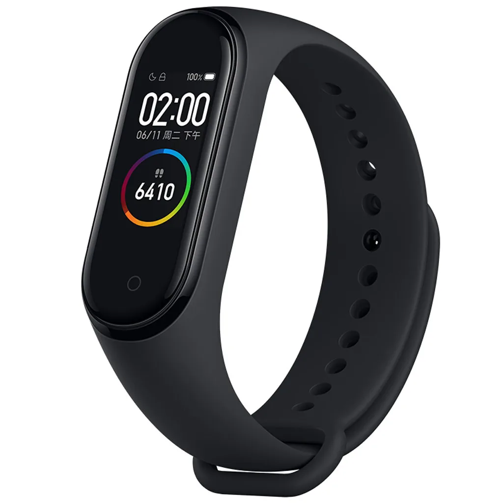 Xiaomi Mi Band 4 AMOLED цветной экран браслет BT5.0 фитнес-трекер Смарт-часы модный умный Браслет Подлинная авторизация