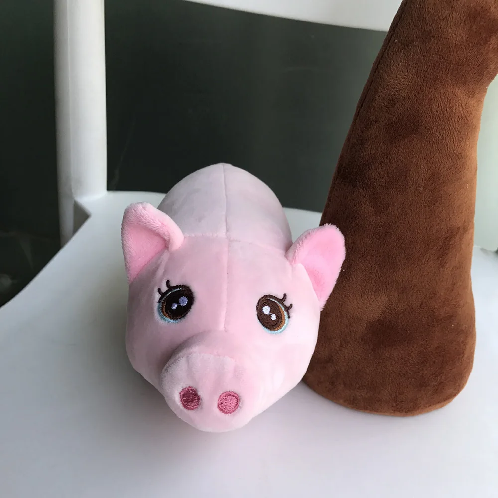 PP cotton 32cm Cartoon Plush Toy Pink Pigs On Tree Waddles Stuffed Soft Dolls Cartoon Cute 3