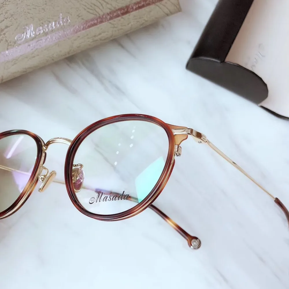 Vintage Optical Glasses Frame Glasses Frame Men And Women Round Glasses Classic Full Optical Prescription Glasses Frame