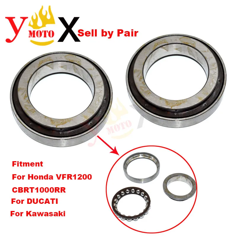 Роликовый подшипник рулевого колеса для Honda VFR1200 CBR1000RR Ducati 1098 848 1198 696 796 996 Kawasaki