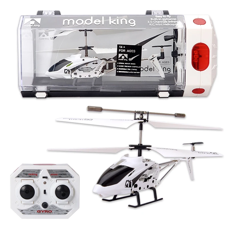 Mini Drone RC Helicopter Kids Toys 3.5 Channel Drop-resistant Alloy Mini RC Helicopter Drones Remote Control Aircraft Kid Gifts