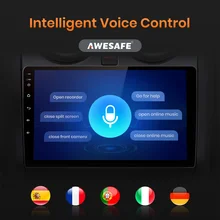Awesafe software para o controle de voz inteligente assistente de voz de ia para o rádio do carro