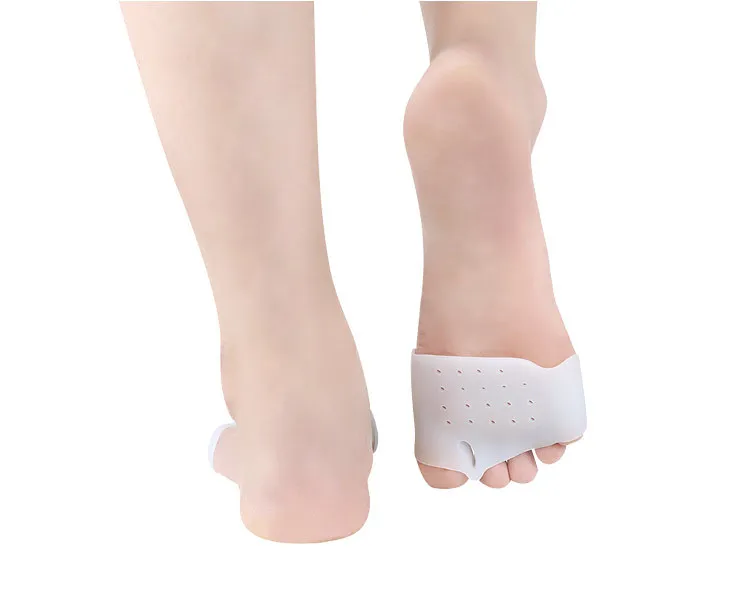 Ортопедические стельки обувные вкладыши для ног корректор для косточки на ноге Подушечка для пальцев ног разделитель ног три отверстия