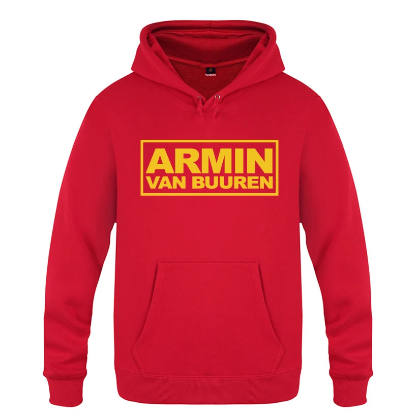 DJ Armin Van Buuren мужская толстовка с капюшоном в стиле «хип-хоп» Мужской Пуловер Флисовые Толстовки с капюшоном - Цвет: HOY HUAT