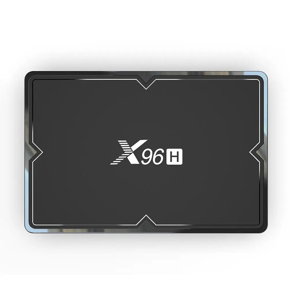 ТВ-бокс X96H Android 9,0 система Двойной HDMI Поддержка приставка HD сетевой плеер# CO
