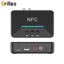 Bluetooth 5,0 приемник адаптер NFC Play 3,5 мм RCA аудио AUX Выход беспроводной Bluetooth стерео рецептор для усилителя динамика