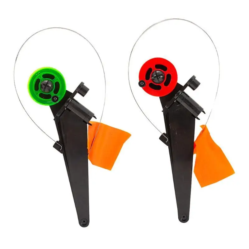 

Automaticly Winter Ice Fishing Rod Tip-up with Spool Foldable Marker Flag for Outdoor Fishing Accessories River Tackle Equipment
