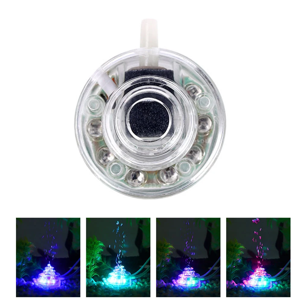 USB Submersible LED Aquarium Lights Underwater Air Bubble Lamp