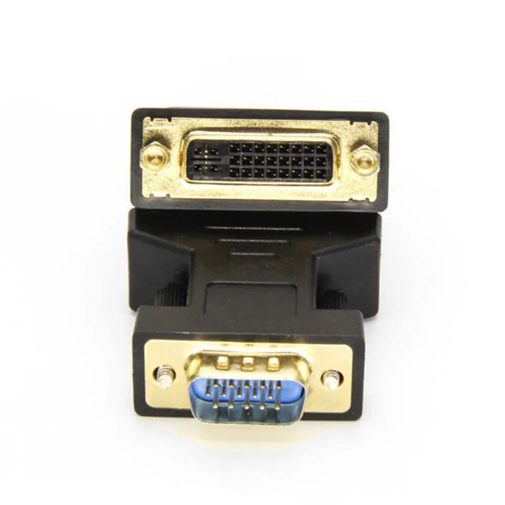 Разъемы видеоадаптера для воспроизведения изображений DVI 24 + 5 VGA ноутбук с HDTV