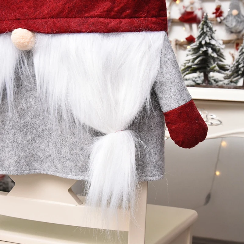 Christmas Chair Covers,Santa Hat Chair 