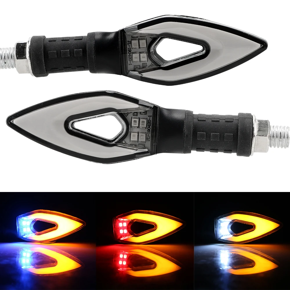 Turn Indicator Lamp Motorbike Accessories Universal Motorcycle Signals Light Tail 2Pcs/set |
