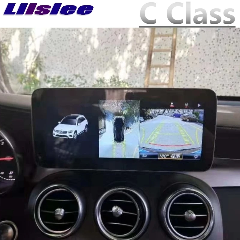 Для Mercedes Benz MB C Class W205~ Liislee автомобильный мультимедийный плеер NAVI CarPlay адаптер автомобильный Радио экран gps навигация