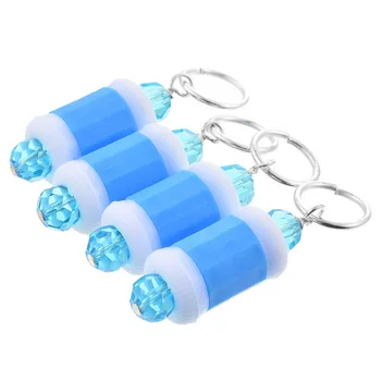 

IVYSHION 4Pcs/Set Plastic Beaded Stitch Marker Knitting With Row Counter Ring For Knitting Crochet Yarn Stitch Knitting Tools