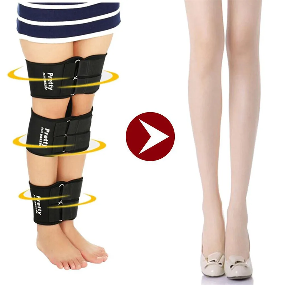 3pcs/set Effective O/X type leg bowed Legs Knee Valgum Straightening Correction Band Posture Corrector Beauty Leg Band Belt