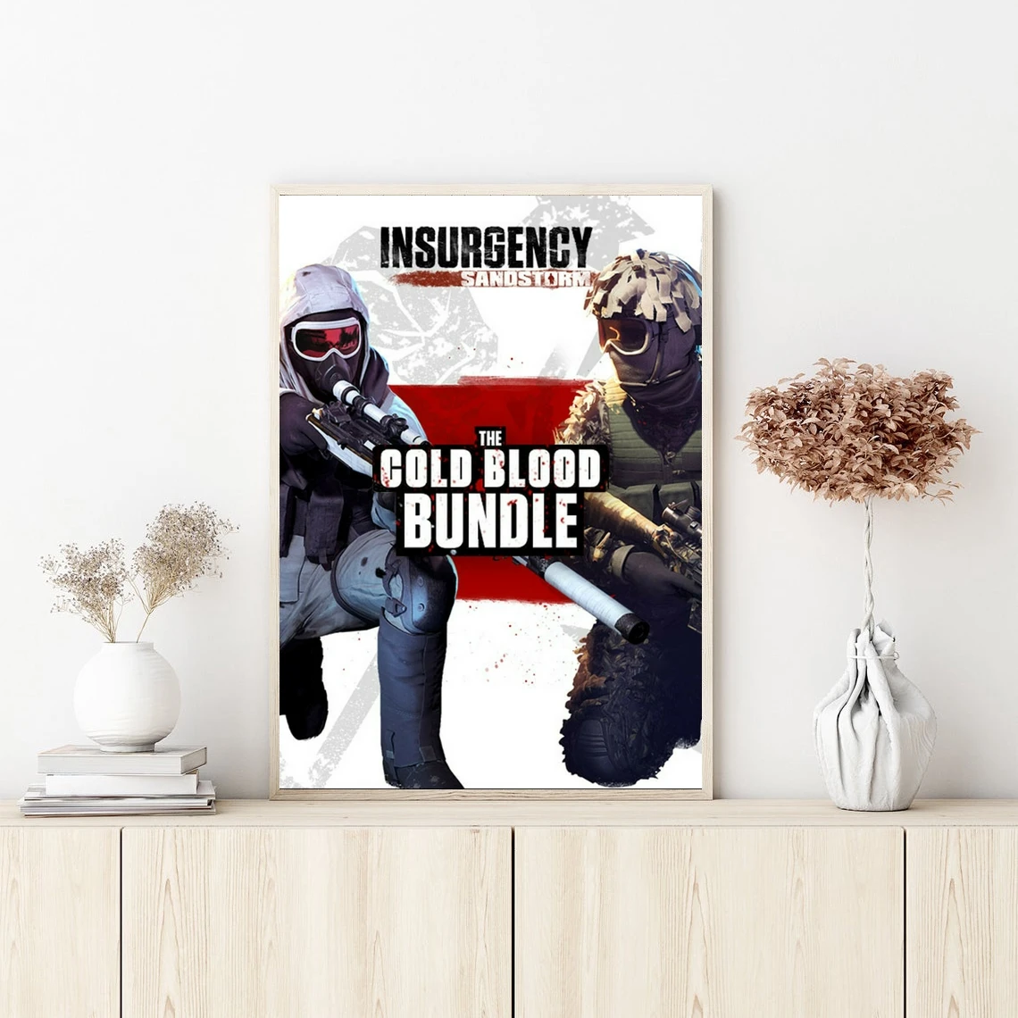 Assicurazione Sandstorm Game Cover Poster Wall Art Canvas Painting Camera Da Letto Soggiorno Decorazione Domestica (Senza Cornice)
