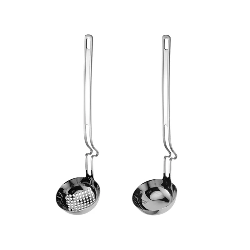 

Stainless Steel Spoon Wall Design Z-shaped Bending Handle 81 Encryption Leak Creative Kitchenware