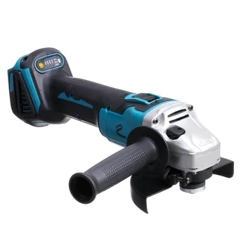 125mm Brushless Cordless Angle Grinder Variable 4 Speed DIY Cutting Grinder Machine Power Tool Compatible for Makita 18V Battery 1