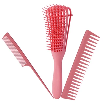 

Detangler Hair Brush Detangling Anti-Static Scalp Comb Salon Hair Styling Tools