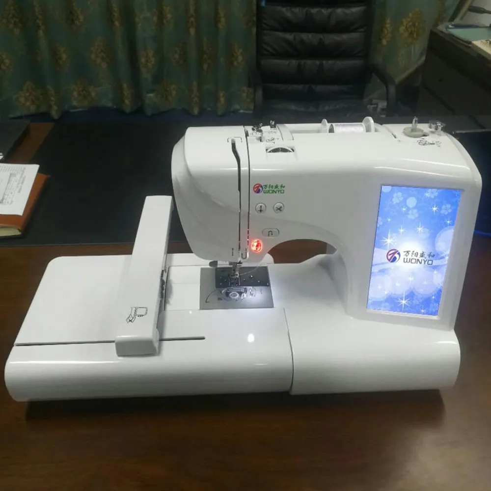 Wonyo Convenient Cheap Price Computerized Household Sewing & Embroidery  Machine Es5 Made In China - Sewing Machines - AliExpress