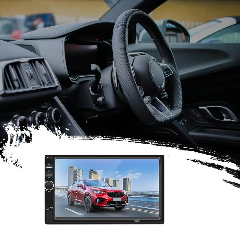 7 дюймов Hd автомобильный беспроводной Mp5 плеер Android система Gps навигация интегрированный хост мобильный телефон соединение