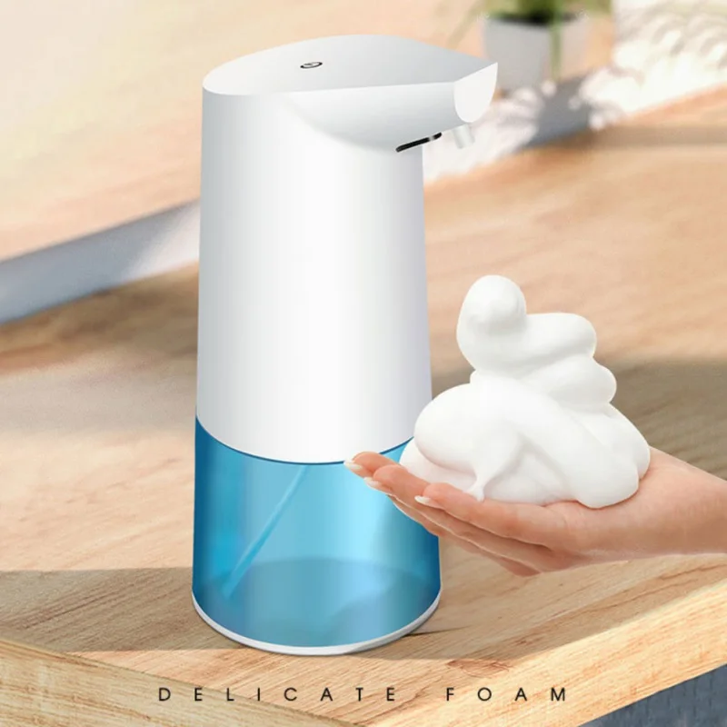 Automatic Touchless Foaming Soap Dispenser Battery Operated Hand Free Infrared Motion Sensor Soap Pump For Bathroom Kitchen