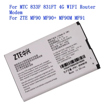 

High Quality Li3723T42P3h704572 Battery 2300mAhFor MTC 833F 831FT 4G WIFI Router Modem For ZTE MF90 MF90+ MF90M MF91 Batteries