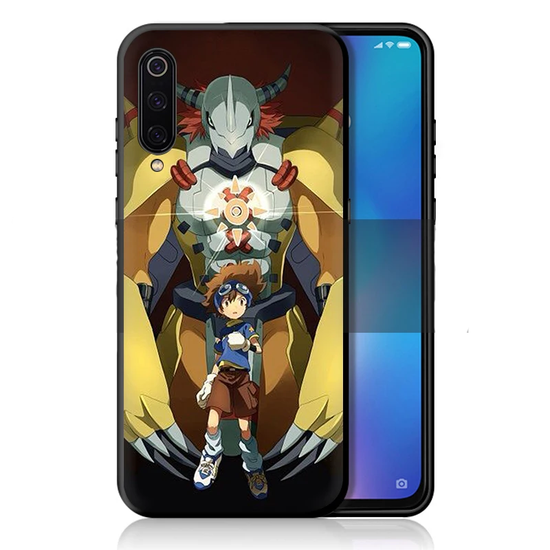 EWAU мультфильм Digimon силиконовый чехол для телефона для Xiaomi 5X6 6X8 9 SE A1 A2 Lite Max 3 F1 9T A3 Pro CC9 CC9e 9 Pro Note 10 - Цвет: B11
