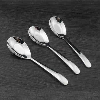 

Baby Teaspoon Spoon Utensils Infant Learning Eating Habit Stainless Steel Tableware For Children Baby Gadgets For Feeding