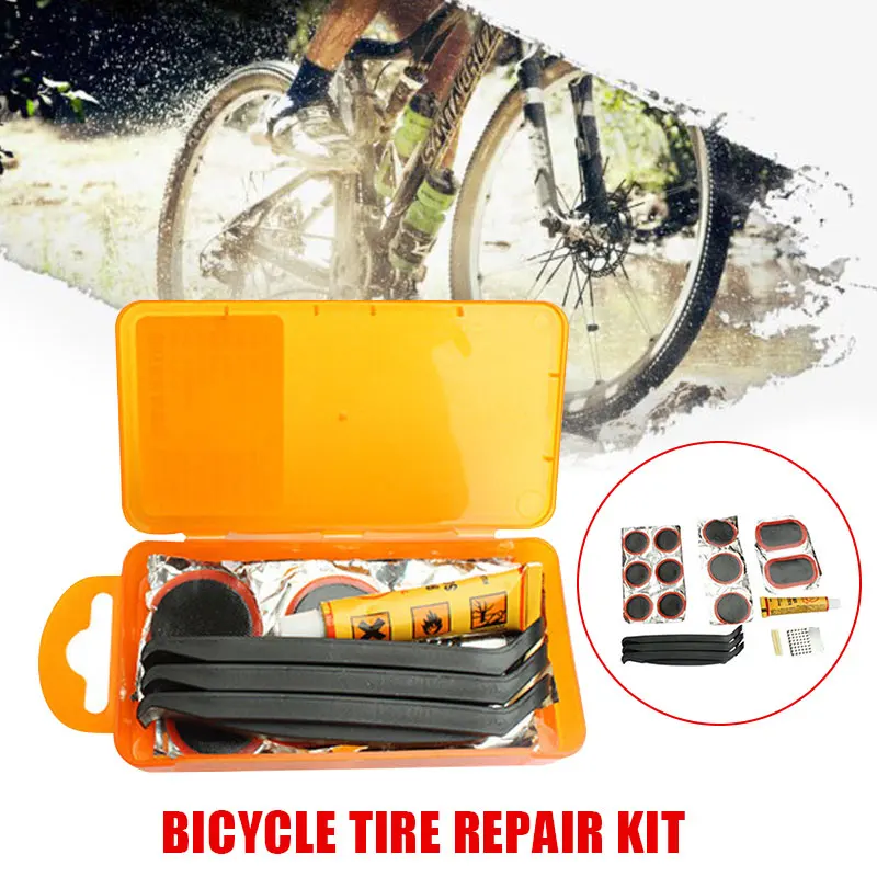 Fietsband Patch 19pcs Praktische Emergency Bike Repair Kit Rubber