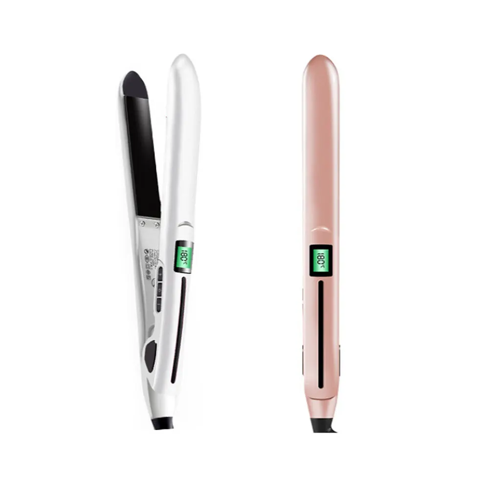 

2in1 Hair Curling Iron Hair Straightener Regulating Temperature Stylist Curl Machine Hairdressing Salon Hair Curler Styling Tool