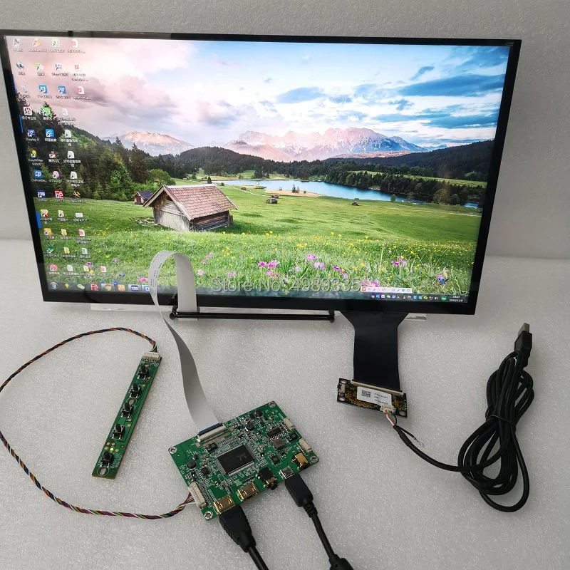 15," сенсорный экран дисплей модуль для Raspberry Pi монитор дисплей двойной HDMI подходит емкостный сенсорный экран 10 точек касания USB5V решение Солнечная энергия Hi