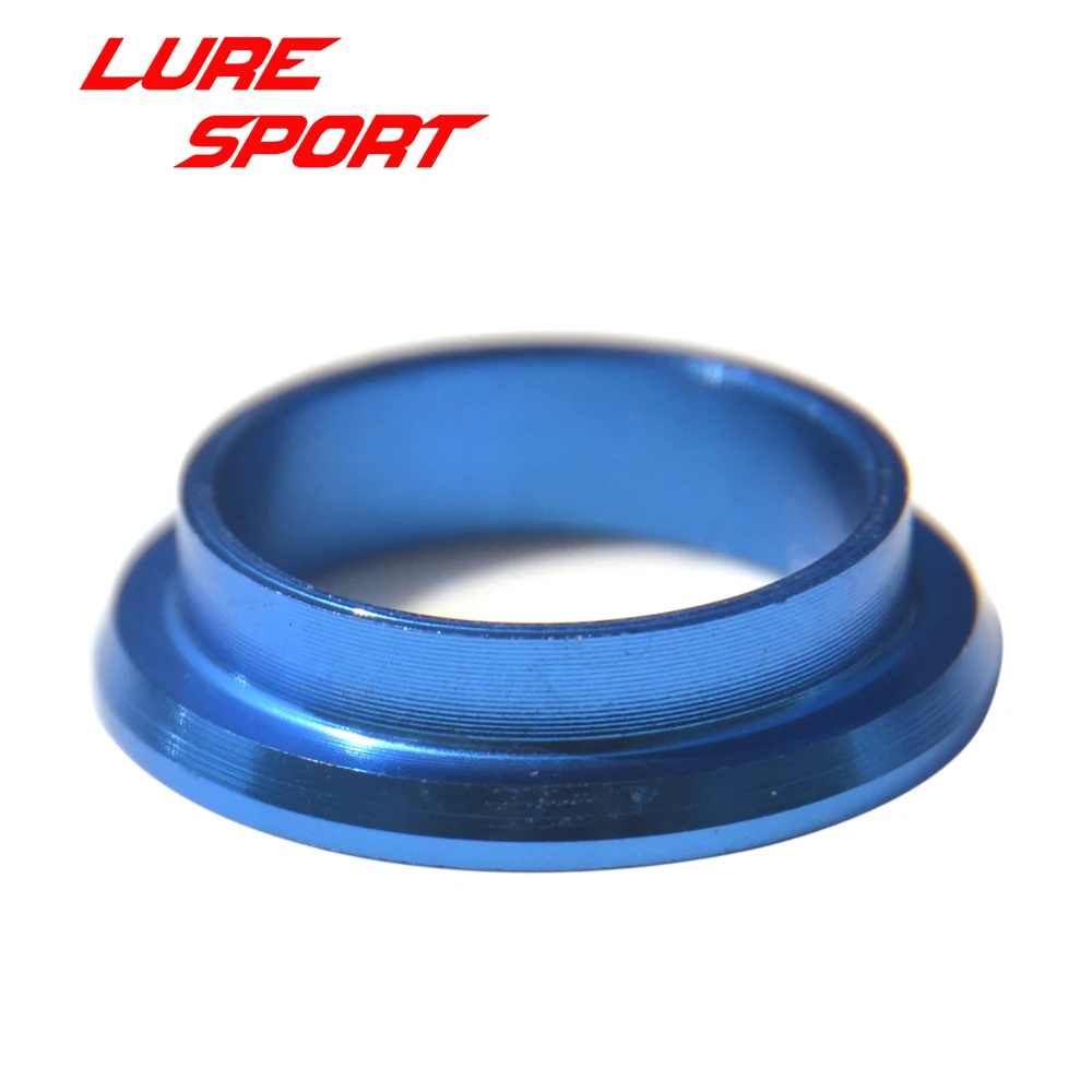 LURESPORT 10 шт. алюминиевое кольцо для телевизоров, катушка для сиденья, заднее кольцо, ветровая проверка, стержень, строительный компонент, ремонт, Удочка DIY, аксессуар - Цвет: Blue