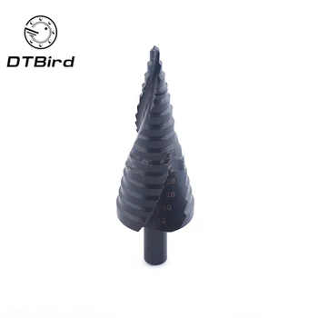 

4-32mm Step Drill 4-32mm Bit HSS Spiral step drill for steel titanium step drill bits Grooved Step Conical Cone For Power Tools