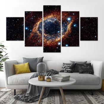

Canvas Painting Home Art Starry aurora Poster And Print Wall Art Picture Home Decor