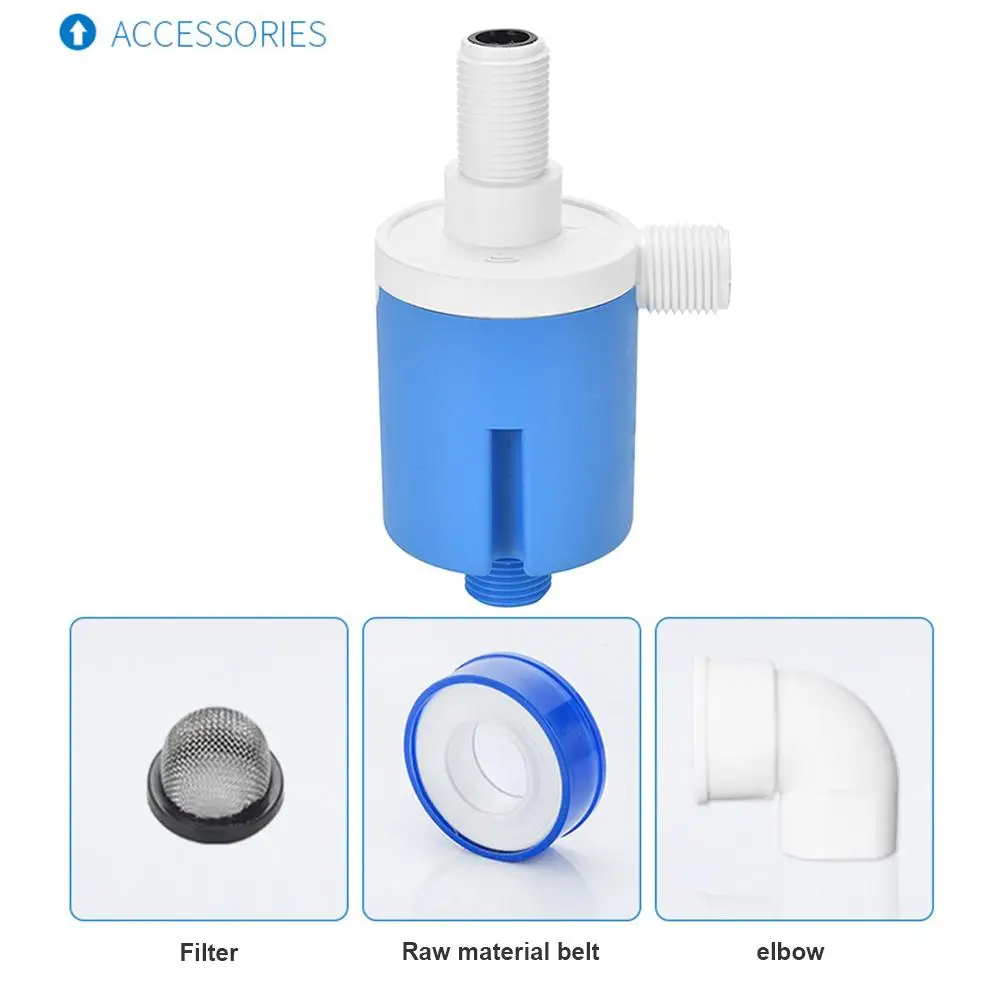 

1/2" Automatic Water Level Control Valve External Float Valve Water Float Valve for Swimming Pool Fish Tank Water Storage Tank