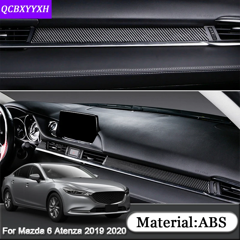 Для Mazda 6 Atenza 2019 2020 Стайлинг автомобиля центральное управление Декоративная