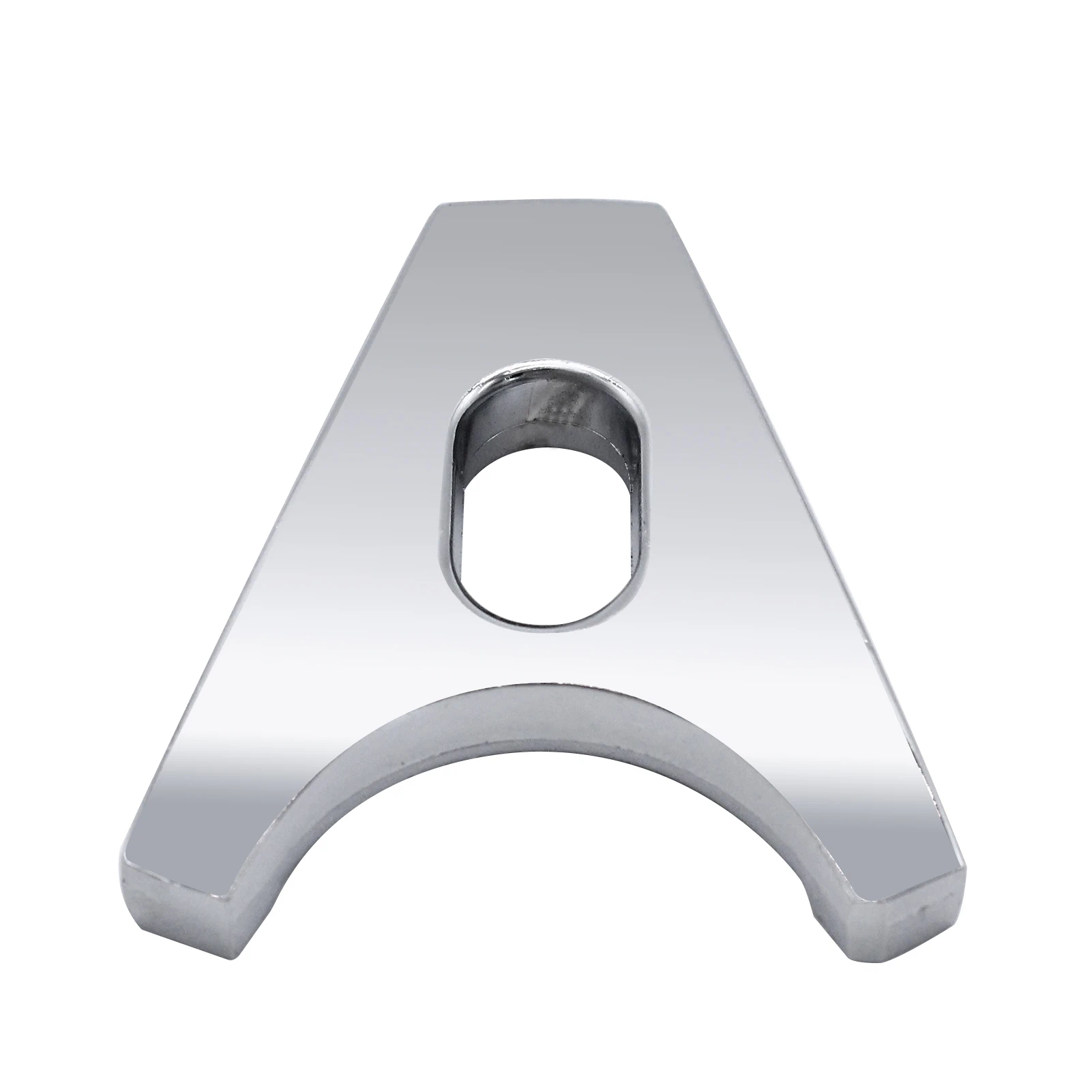 Chrome Steel Distributor Clamp Hold Down with Screw SBC BBC Replacement for CHEVY DISTRIBUTORS V8 V6 CHEVROLET ENGINES