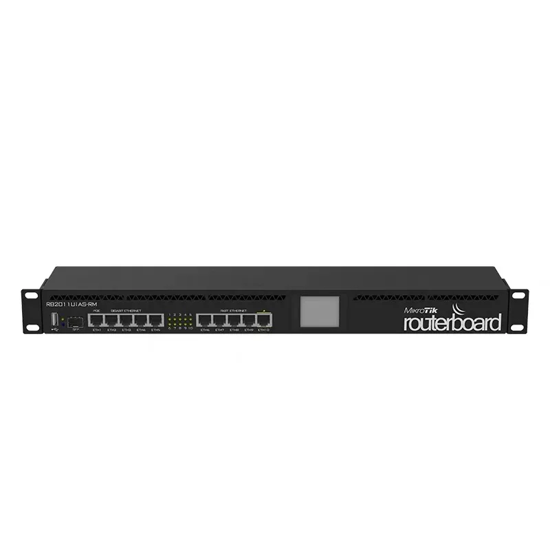 Проводные маршрутизаторы Mikrotik RB2011UiAS-RM enterprise class home gigabit | Компьютеры и офис