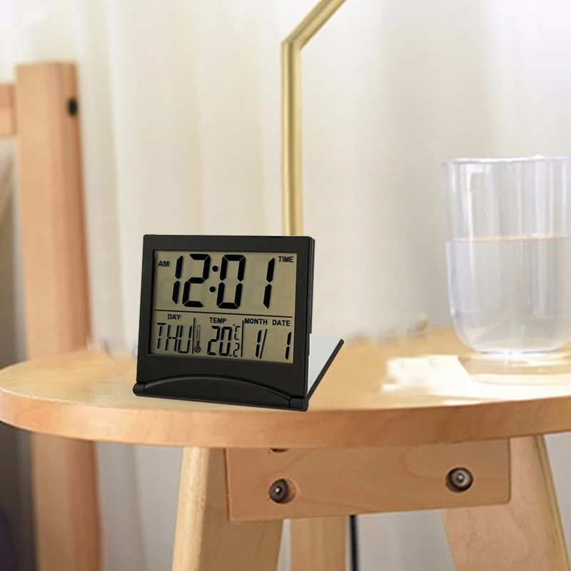 

2019 Calendar Display Alarm Clock Digital Thermometer Calendar Display Date Time Desk Table Clock Display Datum Bureau Tafel