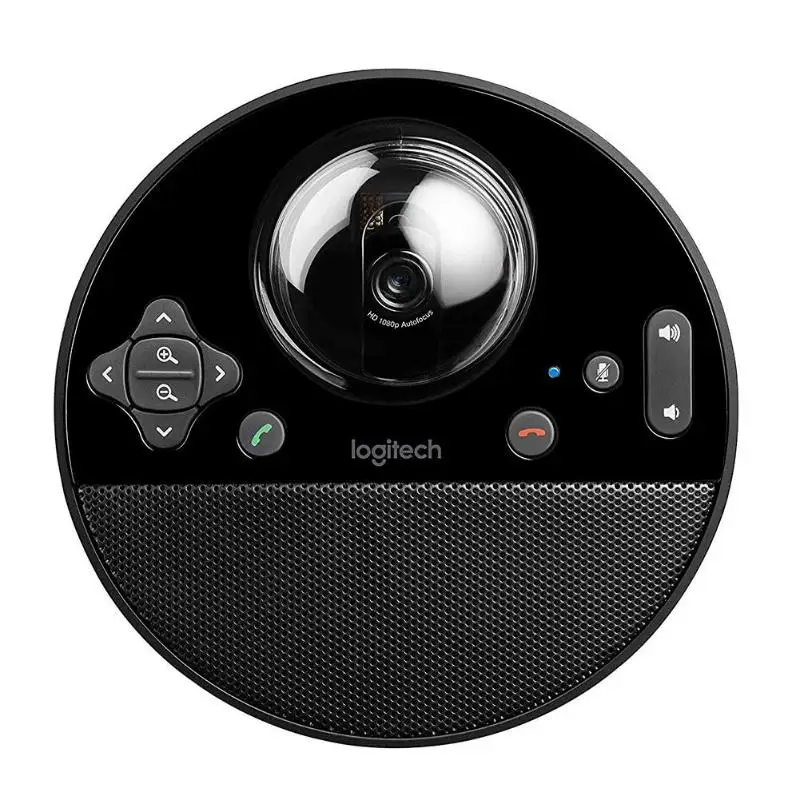 Logitech BCC950 Video Conference Webcam Full HD 1080p with omni-directional Speakerphone 1.2x HD zoom autofocus Webcam For work