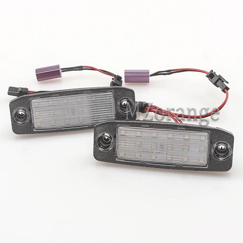 1 Pair Led Car License Number Plate Light For Kia Sorento R Sorento Mx